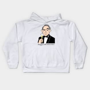 Lifestyles of Rich and Famous Robin Leach Classic TV Show Host Kids Hoodie